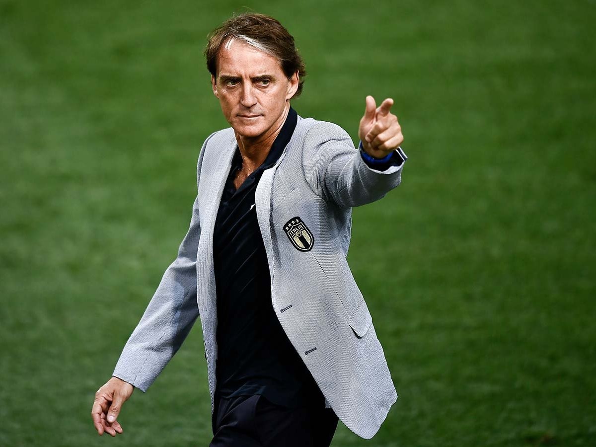 Роберто Манчини - главный тренер сборной Италии