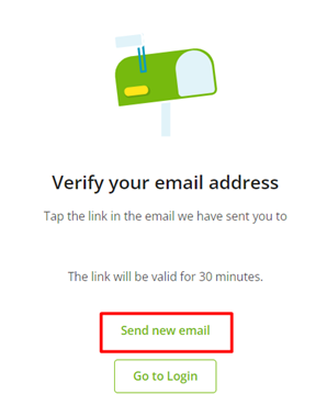 Подтверждение почты Анкета для верификации e-mail при регистрации в Neteller